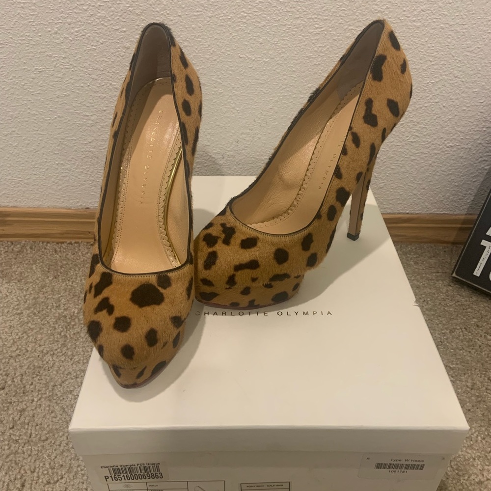 Brand New Charlotte Olympia Heels